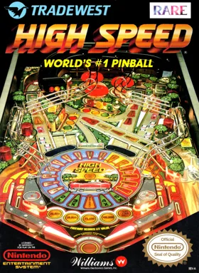 High Speed (USA) box cover front